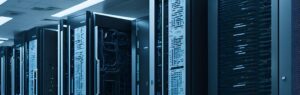 Salle de serveurs d’un centre de données en Thaïlande avec équipements informatiques modernes