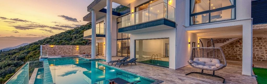 Koh Samui Immobilien – moderne Luxusvilla mit Infinity-Pool und Meerblick auf der Insel Koh Samui