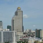 Vue panoramique de Bangkok, idéale pour ceux qui souhaitent vivre en Thaïlande