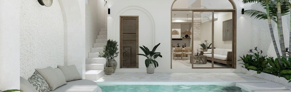 Moderne Luxuswohnung mit Pool und tropischem Design – Wohnung kaufen Bangkok