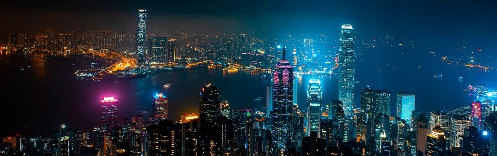 VAT in Hong Kong illustrated by the city skyline highlighting its role as a tax-efficient international financial hub