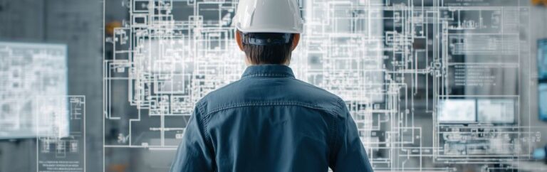 Ingegnere che lavora su progetti digitali avanzati nell'industria digitale in Thailandia.