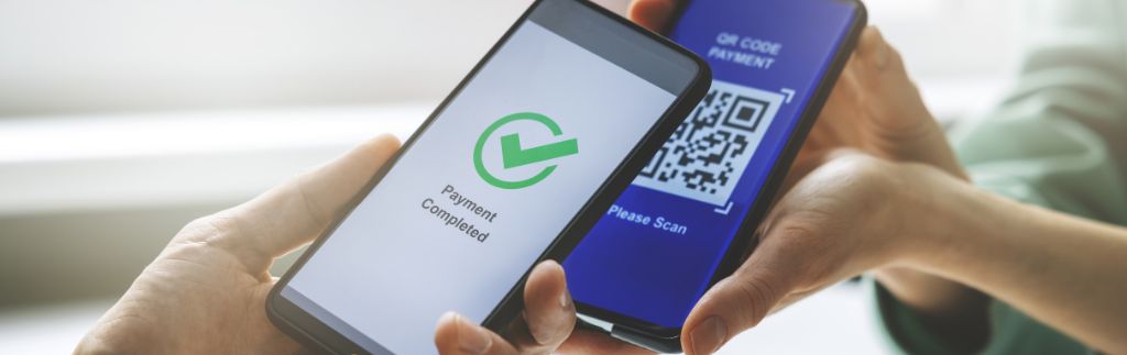 Paiement en QR code en Thaïlande via une application bancaire sur smartphone